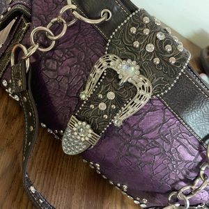 Western Rhinestone Purse